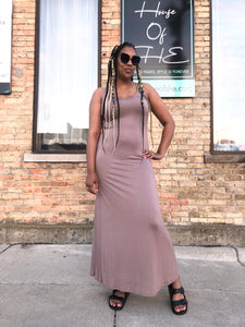 Maxi Dress (Mocha)